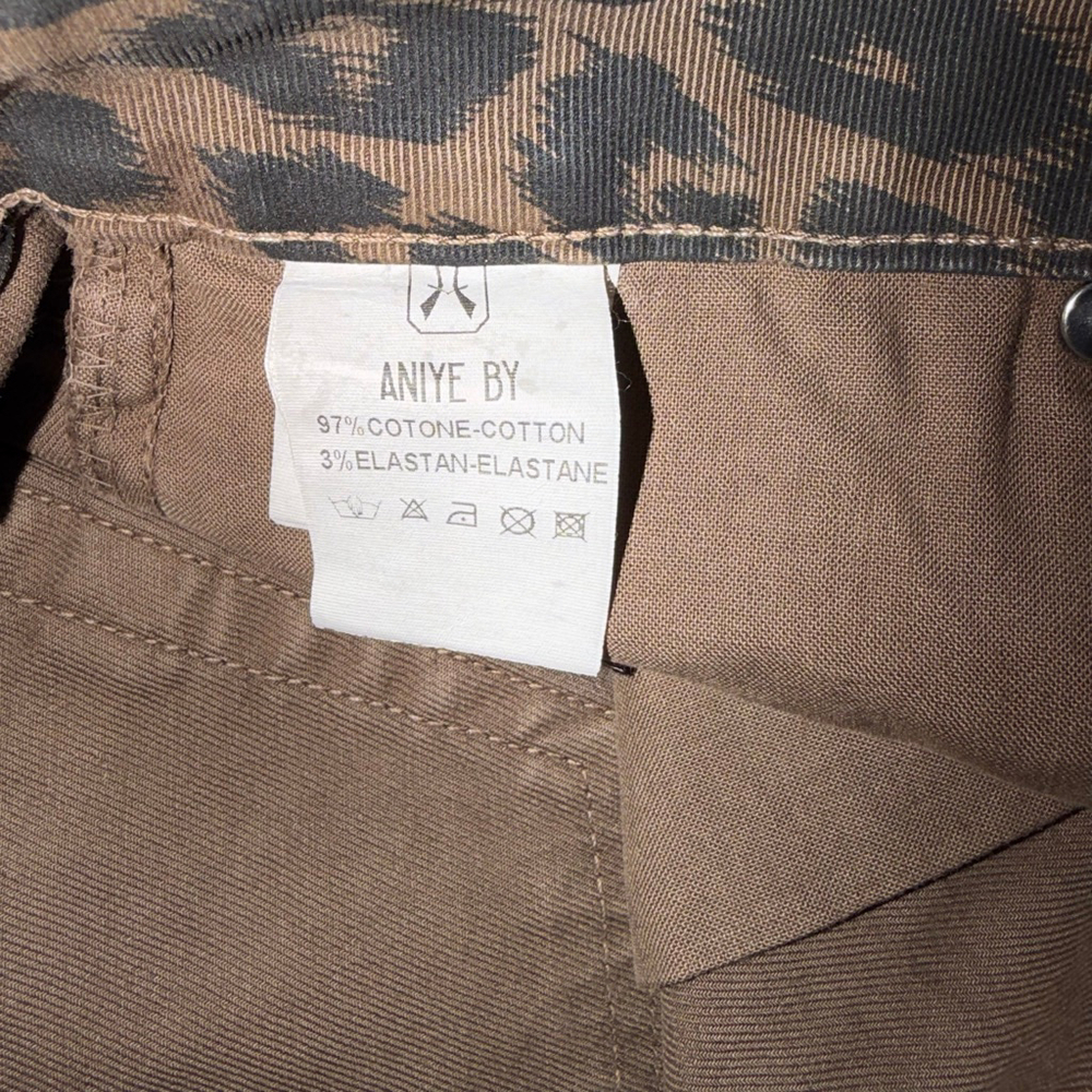 ANIYE BY Leopard Print Skinny Jeans Italy 27 NWT Mob Wife Indie Sleaze Animal - Picture 3 of 11